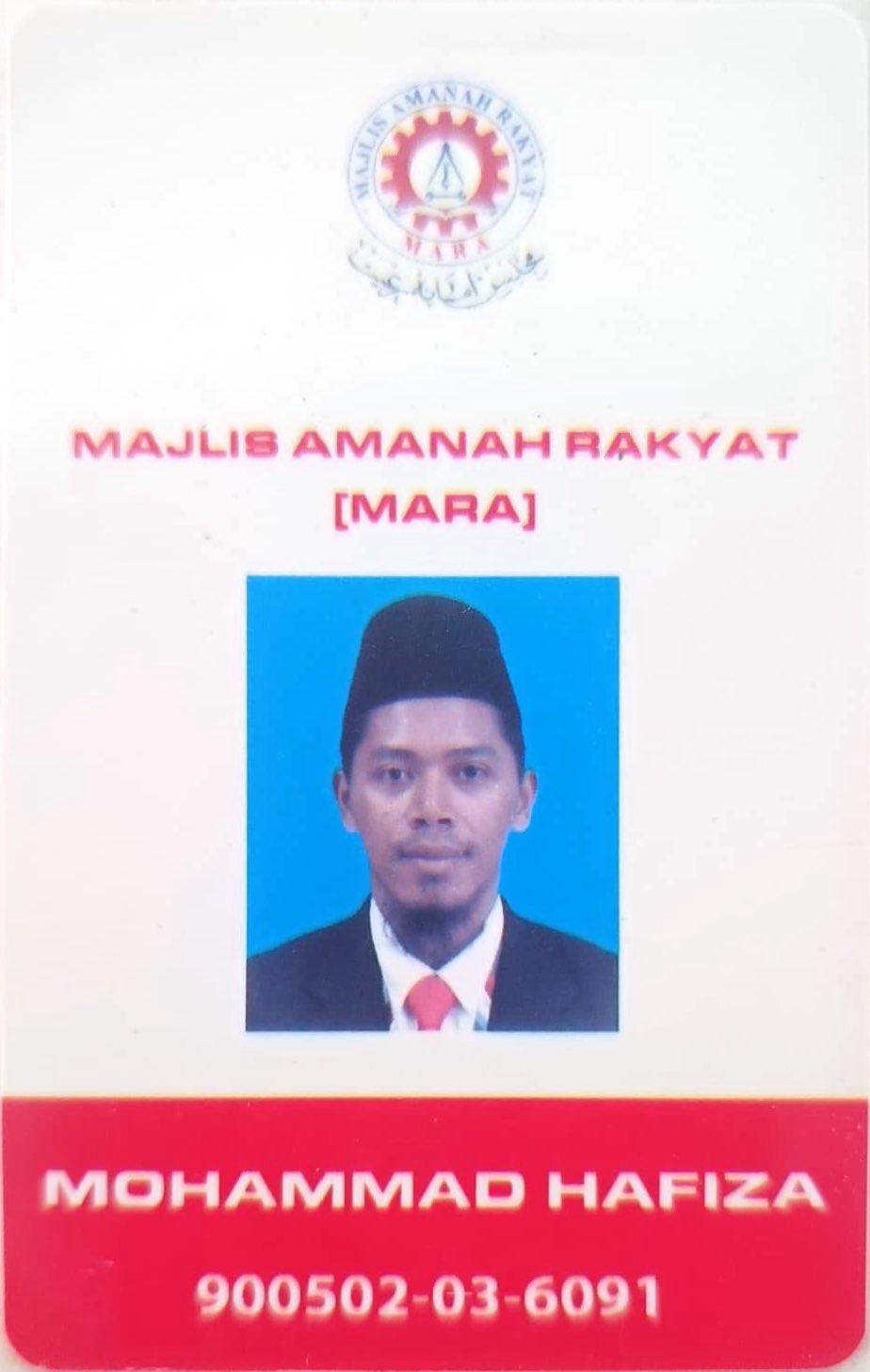 MOHAMMAD HAFIZA BIN HASNI
