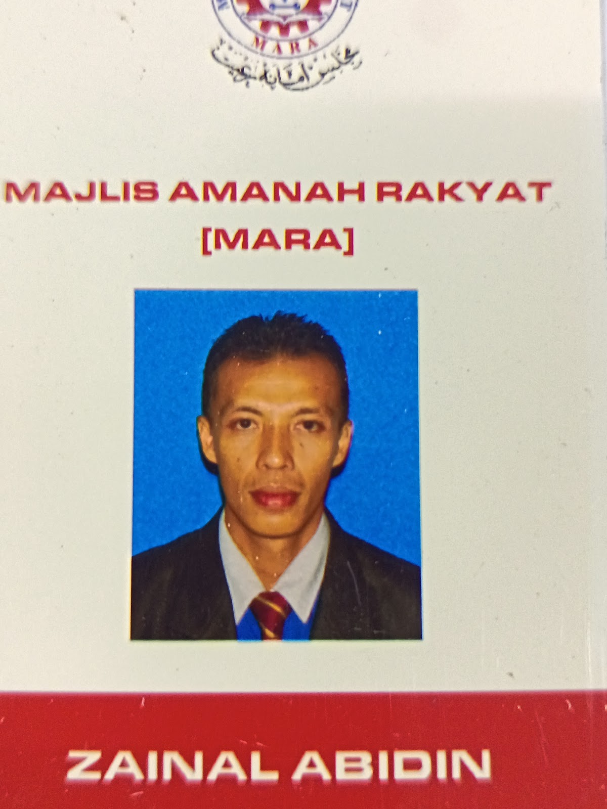 ZAINAL ABIDIN BIN SELIMAN