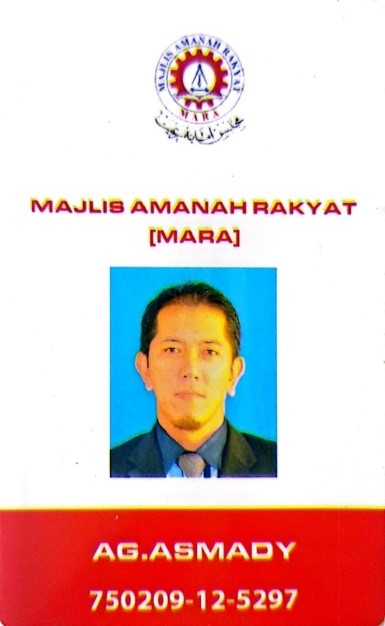 AG. ASMADY BIN ISMAIL